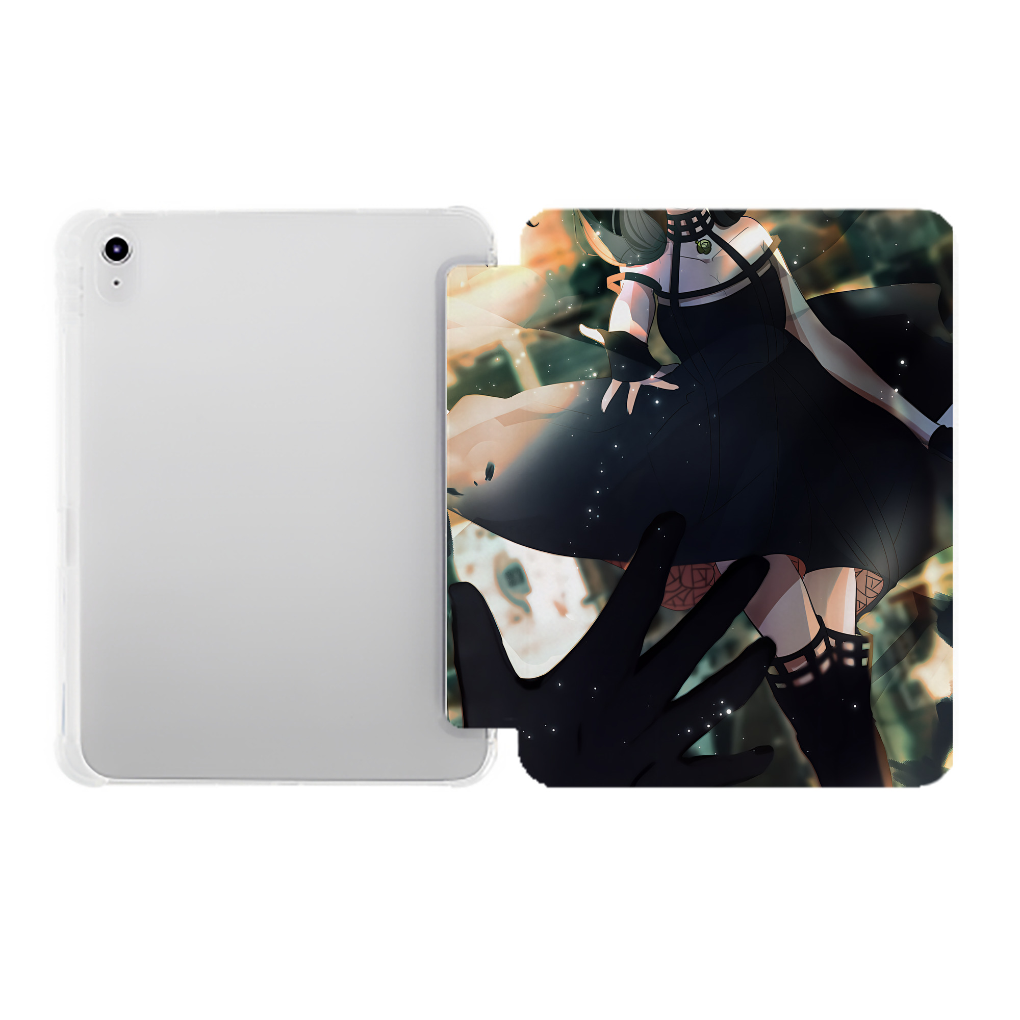 （画像用） SPY×FAMILY间谍家家酒 IPad ケース ペン収納付き 三つ折りスタンド PUレザー×シリコン 対応機種9.5/10.5/10.9インチ